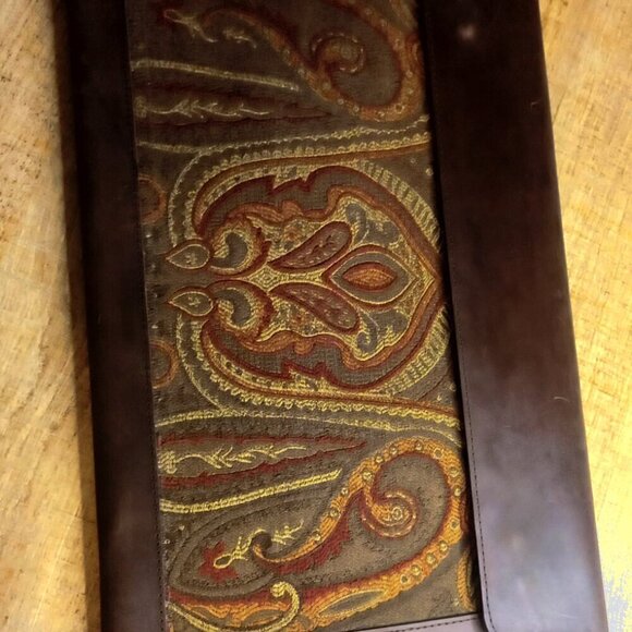 Cowhide Leather Handmade Laptop Case/Document Holder For Macbook & Slim Laptops - Picture 3 of 10